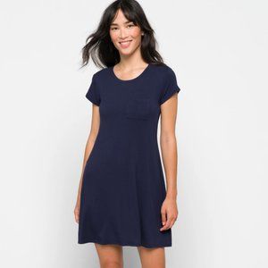 Navy T-Shirt Dress Size S